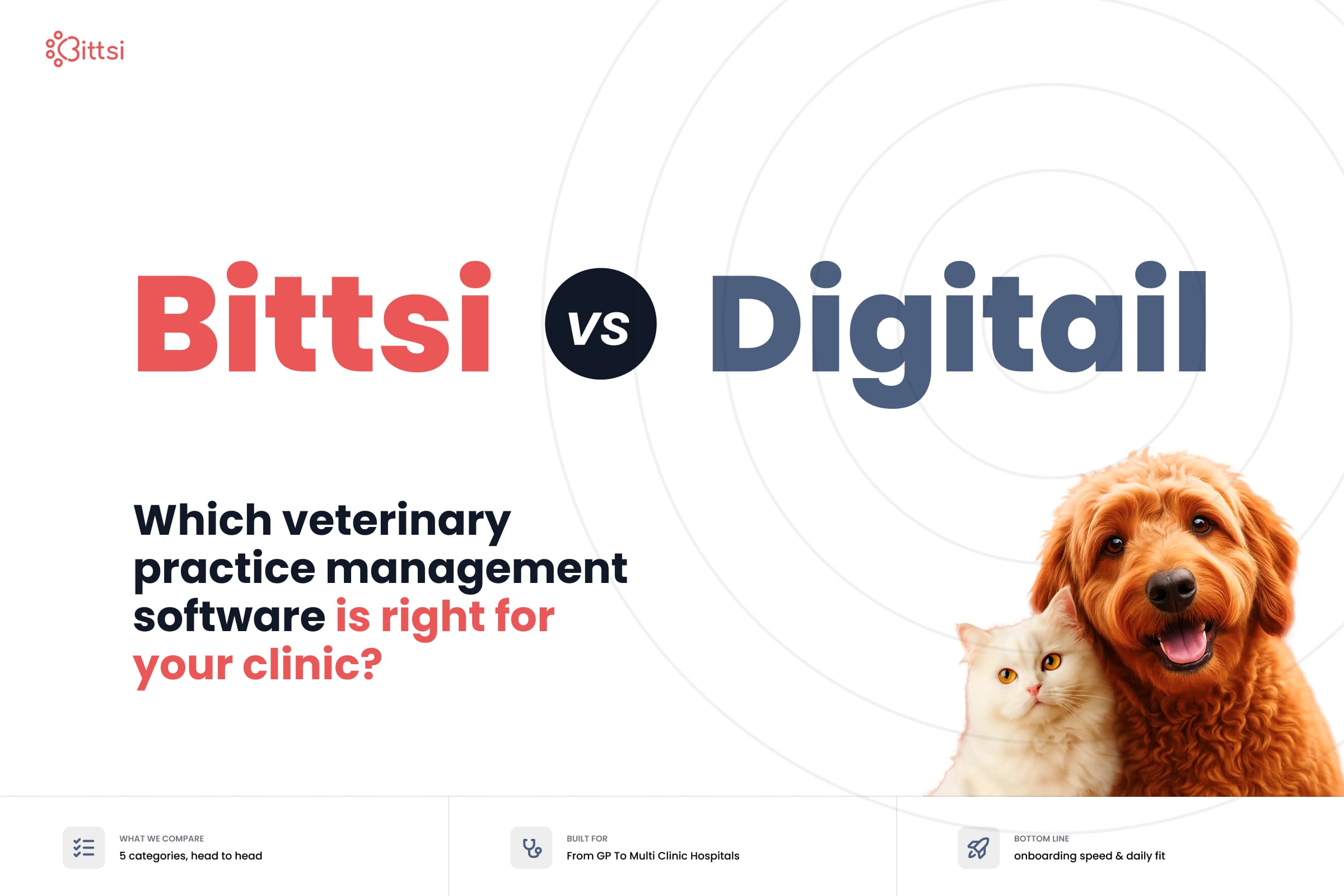 Bittsi vs Digitail | Which Veterinary Practice Management Software Is Right for Your Clinic?