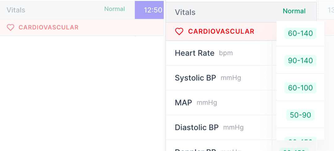 Real-Time Vital Signs Monitoring (18 Parameters)