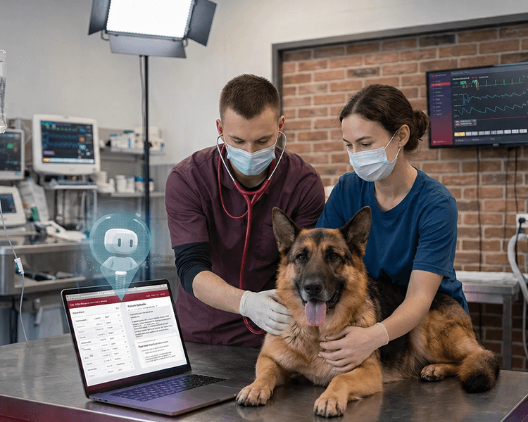 AI for Emergency Veterinary Clinics: Faster Workflow & Better Documentation